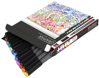 Marabu Fineliner COLOUR GRAPHIX, DOODLE SUPREME, 12er