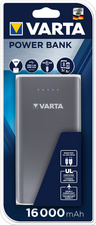 VARTA Mobiler Zusatzakku Powerpack 16000, 2 x USB