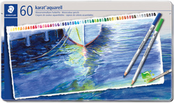STAEDTLER Aquarellstift karat, 12er Metalletui