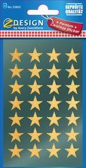 AVERY Zweckform ZDesign Weihnachts-Sticker 'Sterne', gold
