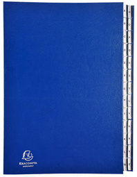 EXACOMPTA Ordnungsmappe Ordonator, A4, A-Z, 26 Fächer, blau