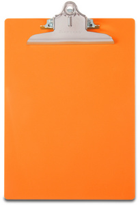 SAUNDERS Klemmbrett Safety, neongelb