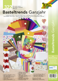 folia Bastelpapier-Set Trends Ganzjahr, 322-teilig