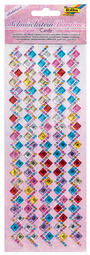 folia Schmucksteinbordüre 'Candy 1', selbstklebend