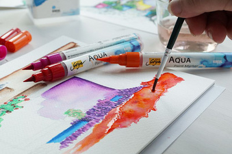 KREUL Aqua Paint Marker SOLO Goya, orange