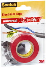 Scotch Isolierband universal, 15 mm x 10 m, schwarz