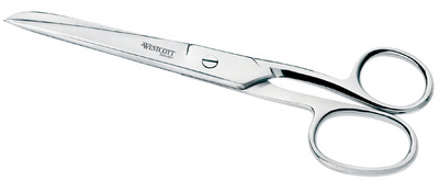 WESTCOTT Universalschere STEEL, Länge: 210 mm, abgerundet