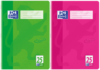 Oxford Schulheft Touch, DIN A4, Lineatur 28, meerblau
