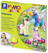 FIMO kids Modellier-Set Form & Play 'Unicorn', Level 2