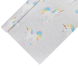 PAPSTAR Motiv-Tischdecke 'Unicorn', lackiert