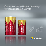 VARTA Alkaline Batterie LONGLIFE Max Power, Baby (C/LR14)
