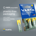 VARTA NiMH Akku RECHARGE ACCU Recycled, Mignon AA, 2100mAh
