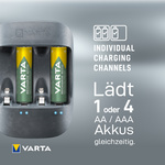 VARTA Tisch-Ladegerät ECO CHARGER, inkl. 4x Micro AAA