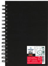 CANSON Skizzenbuch ARTBOOK ONE, DIN A6, 80 Blatt, schwarz