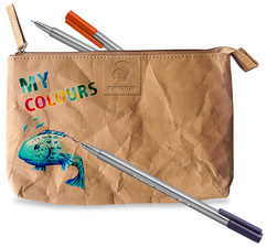 STAEDTLER Fineliner triplus BRILLIANT COLOURS pencil case