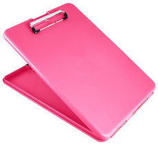 SAUNDERS Klemmbrett SlimMate, DIN A4, pink
