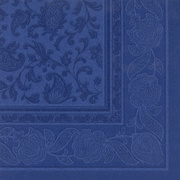 PAPSTAR Servietten ROYAL Collection Ornaments, dunkelblau