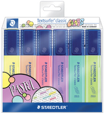 STAEDTLER Textmarker Textsurfer classic COLORS, 6er Etui