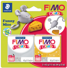 FIMO kids Modellier-Set 'Funny Mice'