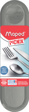 Maped PICNIK Besteck-Set CONCEPT, Aufbewahrungsbox blau