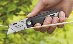 WESTCOTT Universal-Messer Edelstahl + Sägeklinge, klappbar