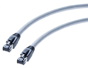 shiverpeaks BASIC-S Patchkabel, Kat. 8, S/FTP, 1,0 m, grau