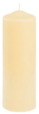 PAPSTAR Stumpenkerze, Durchmesser: 70 mm, weiß