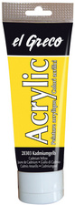 KREUL Acrylfarbe el Greco, echtorange, 75 ml Tube