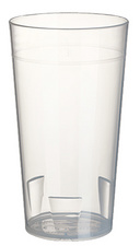 PAPSTAR Kunststoff-Trinkbecher PP, 0,3 l, transluzent, 10er