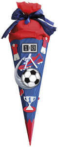 ROTH Schultüten-Bastelset Soccer rot, mit Sound, 680 mm