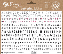 AVERY Zweckform ZDesign Trend Sticker LETTERING Icons