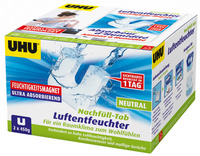 UHU Luftentfeuchter Feuchtigkeits-Magnet, 2 x 450 g