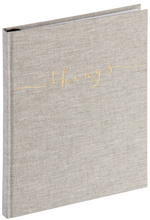 PAGNA Notizbuch things, DIN A5, blanko, grau