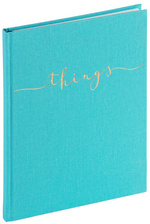 PAGNA Notizbuch things, DIN A5, blanko, grau
