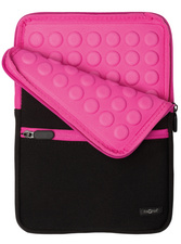 PAGNA Sleeve Go, für Tablet-PC, schwarz / dunkelrosa