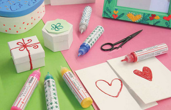 KREUL Kreativ-Set Happy Effects, 6-teilig