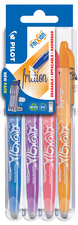 PILOT Tintenroller FRIXION BALL 07 Set2Go, 8er Etui