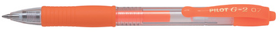 PILOT Gelschreiber G2 07 Neon, neonapricot