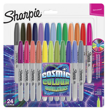 Sharpie Permanent-Marker FINE, 24er Blisterkarte