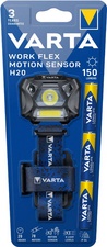 VARTA Kopflampe 'Work Flex Motion Sensor H20', inkl. 3x AAA
