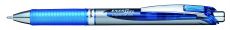 Pentel Liquid Gel-Tintenroller EnerGel BL80, Druckmechanik, nachfüllbar, 0,5mm, Blau