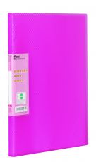 Pentel Sichtbuch Vivid DCF343, 30 fest eingebundene Hüllen, DIN A4, Pink