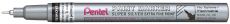 Pentel Deko-Lack-Marker feine Nadelspitze, 0,7mm, Silber