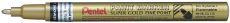 Pentel Deko-Lack-Marker Rundspitze, 1,5mm, Gold