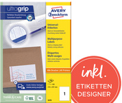 AVERY Zweckform Universal-Etiketten, 200 x 297 mm, weiß