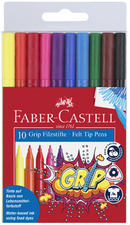FABER-CASTELL Fasermaler GRIP, 20er Etui