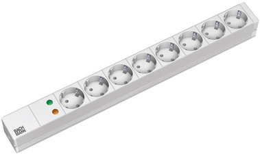 BACHMANN 19 Steckdosenleiste IT PDU BASIC, 8-fach, Über-