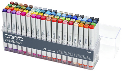 COPIC Profi Marker, 72er Set 1