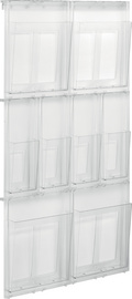 helit Wanddisplay the placativ, 6 x DIN A4 + 6 x DIN lang