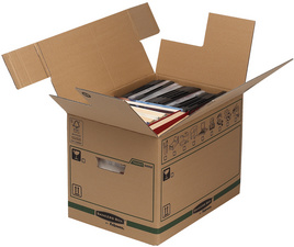 Fellowes BANKERS BOX TRANSIT Umzugskarton SmoothMove, groß